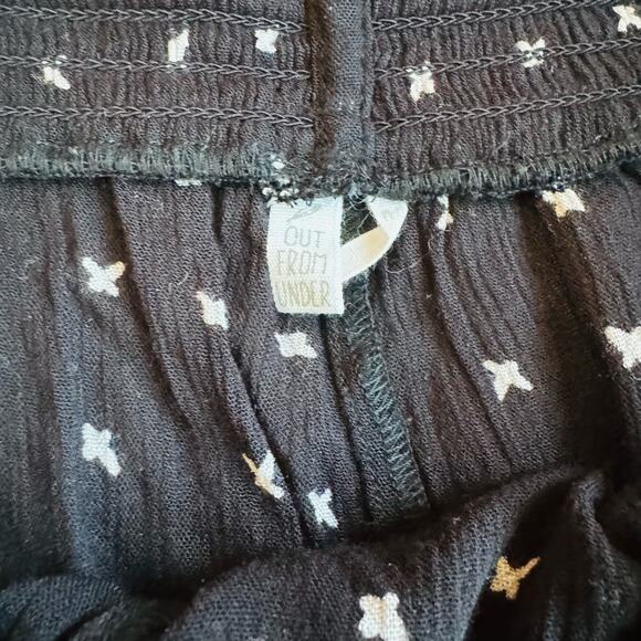 Urban Outfitters Out from Under Printed Smocked Jogger Lightweight Pants Medium - Picture 5 of 10